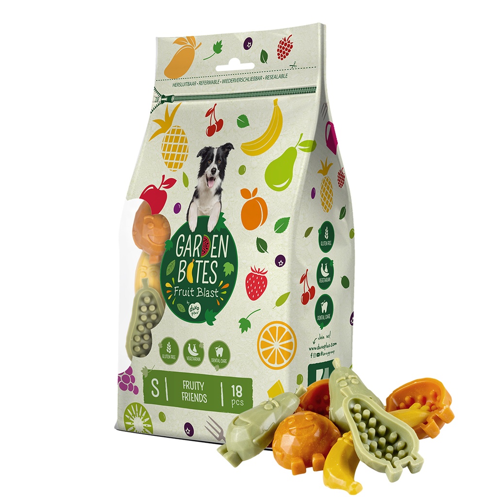 Garden Bites Fruity friends 18 st.