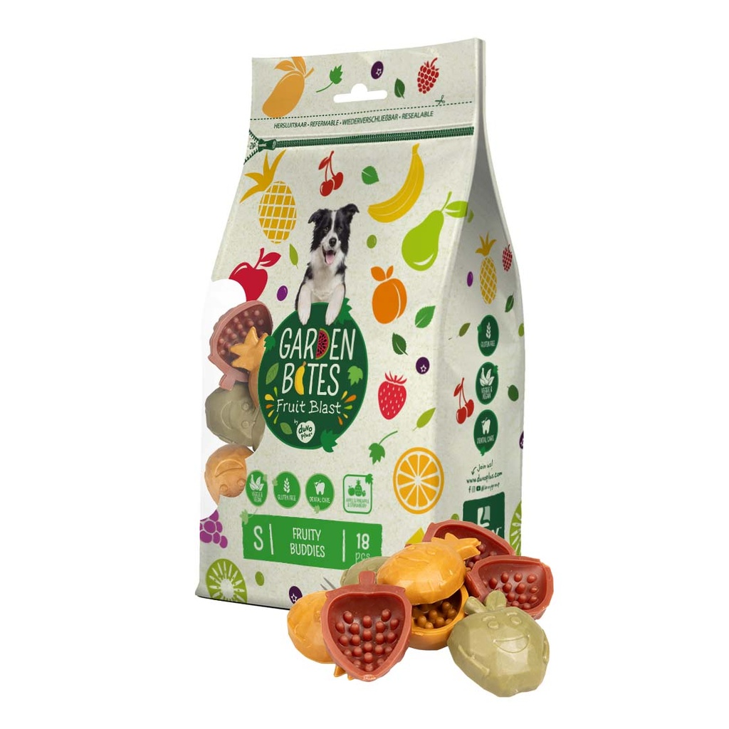 Garden Bites Fruity buddies18 st.