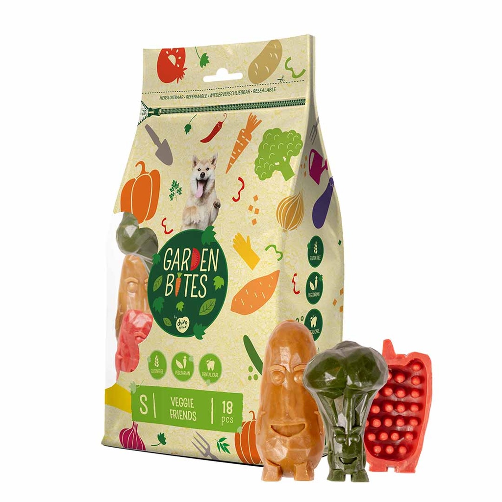 Garden Bites vegie friends small 18st