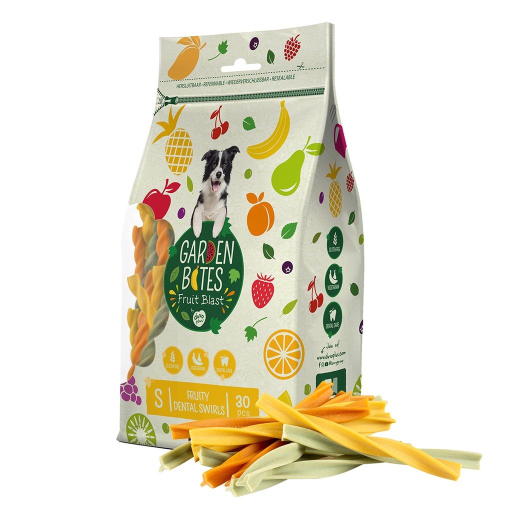 Garden Bites fruity dental swirls 30 st.