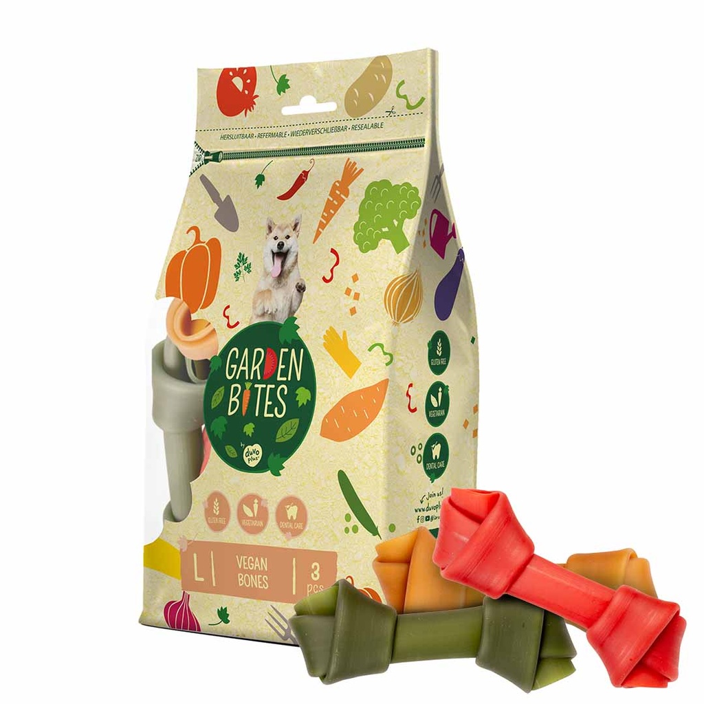 Garden Bites vegan bones Large 3 st
