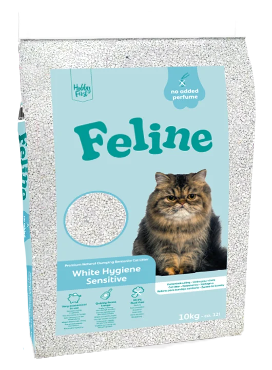 Kattenbakvulling white hygiëne sensitive10kg