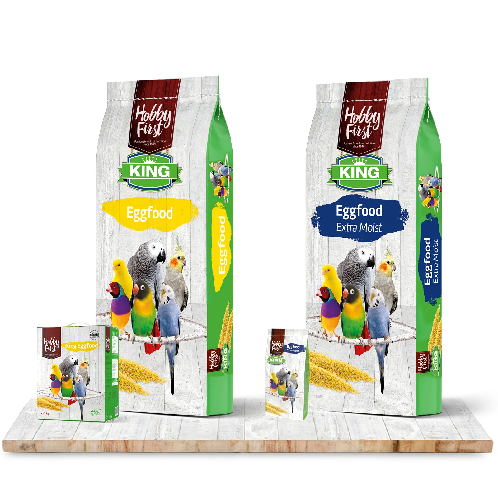 Hobbyfirst king eivoer droog 10kg