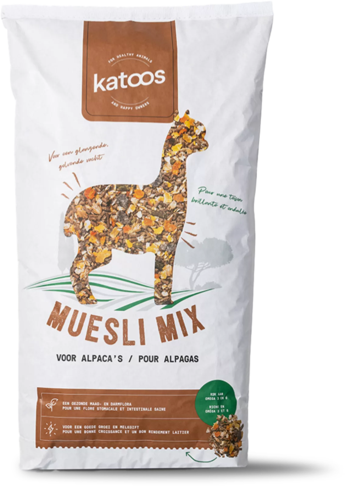 Katoos muesli mix alpaca 15kg