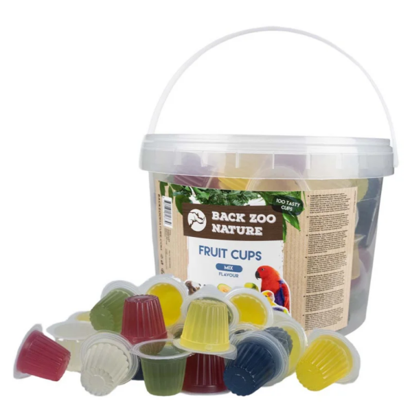 Back zoo nature Fruitcups 100stuks