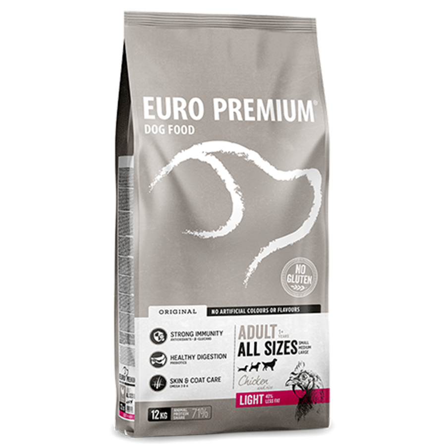 Euro Premium adult all breeds light 12kg