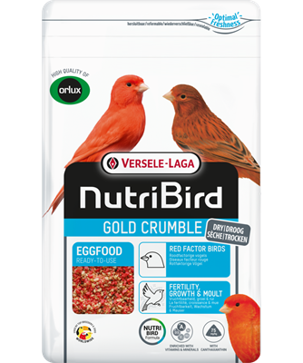 Versele laga nutribird gold crumble kanarie red 1kg