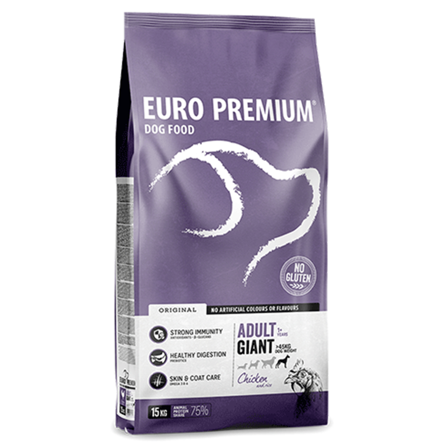 Euro Premium Adult giant chicken & rice 15 kg