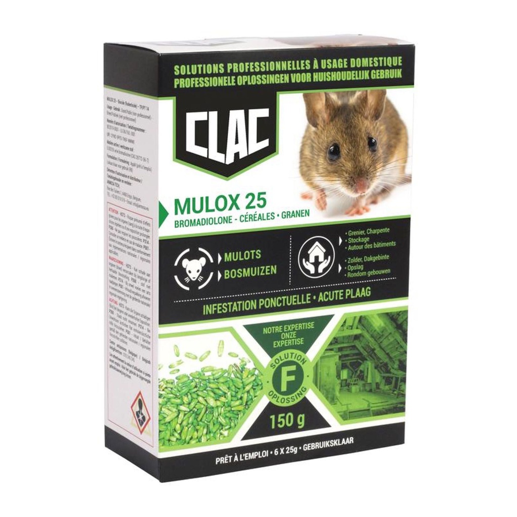Clac Mulox 25 granen (6x25g)