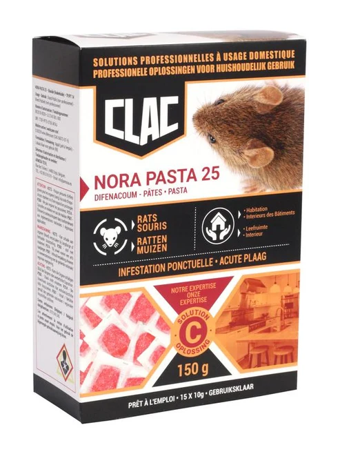 Clac Nora pasta 25 (15x10g)