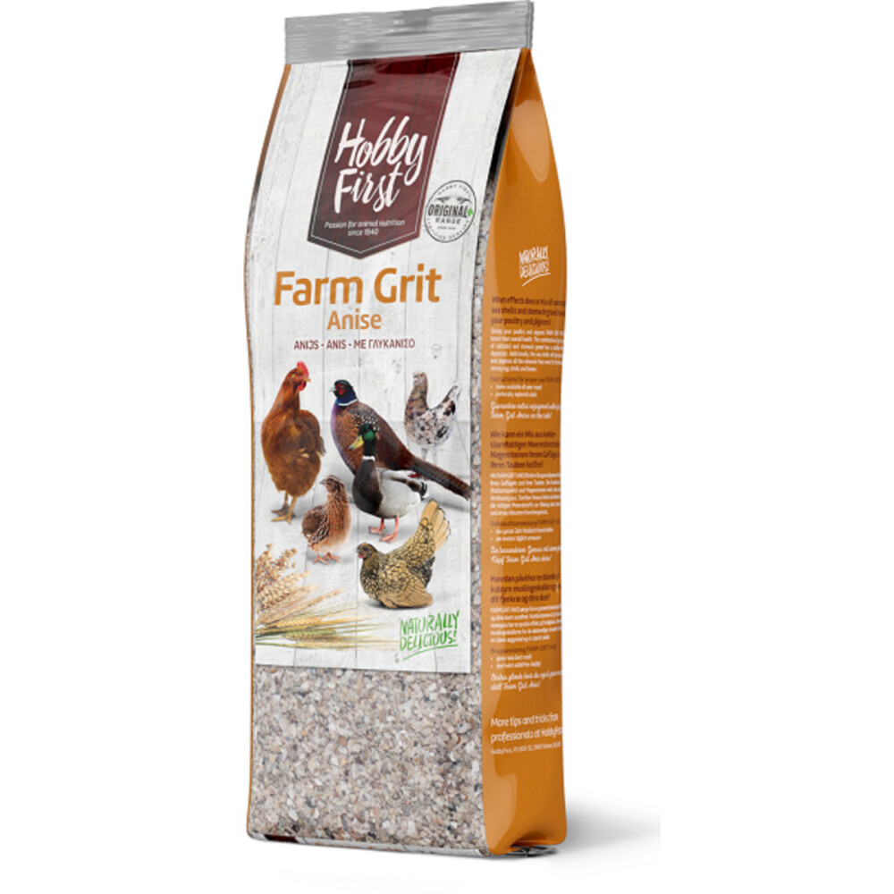 Hobbyfirst farm grit met anijs 1kg