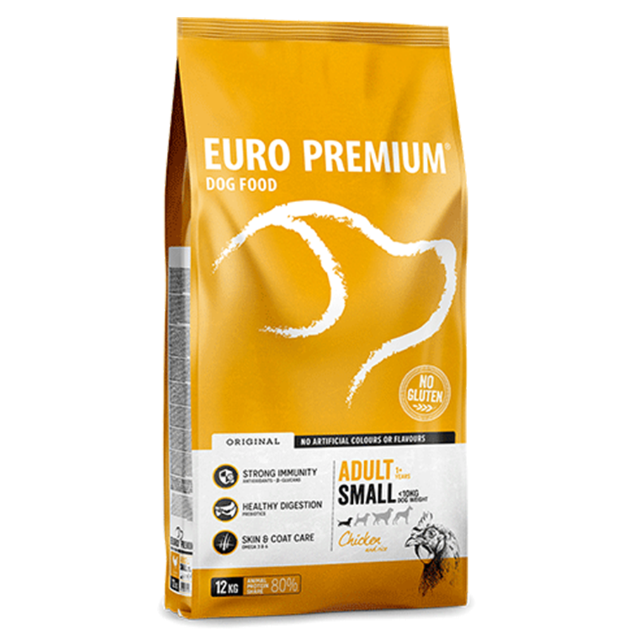 Euro Premium Adult small chicken & rice 3 kg