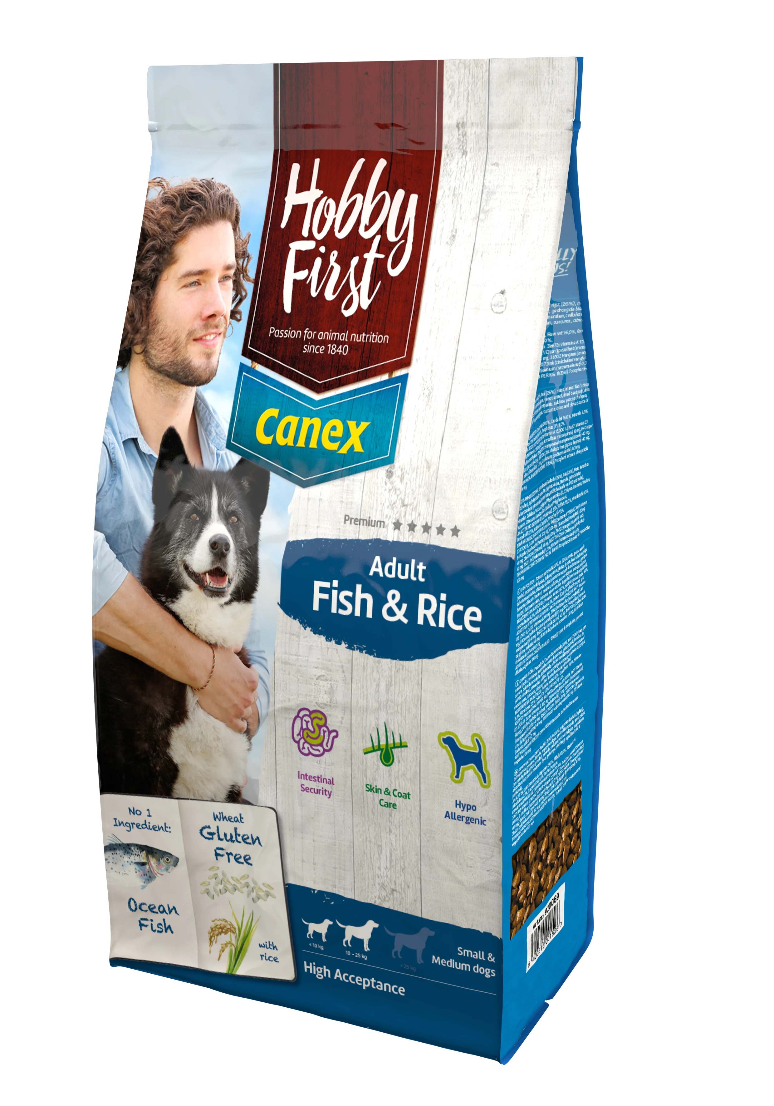 HobbyFirst Canex adult fish & rice 3kg