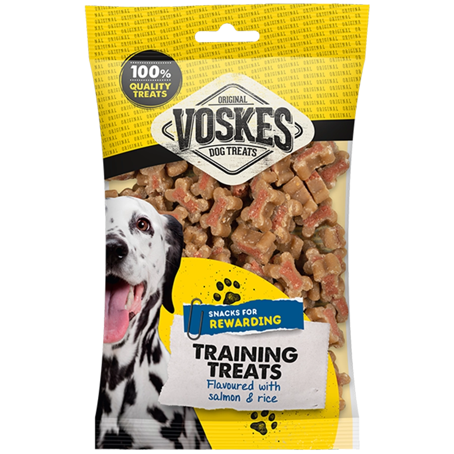 Voskes training treats zalm & rijst 200gr
