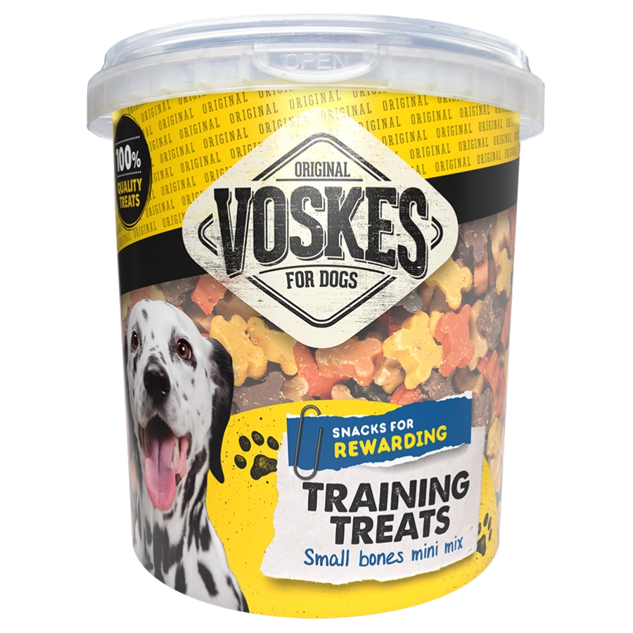 Voskes training treats botjes mini mix 500gr