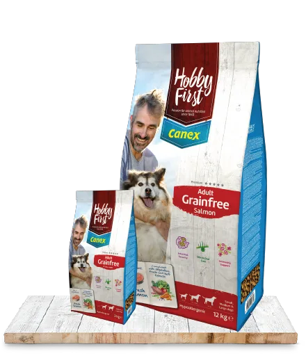 HobbyFirst Canex Adult Grainfree met zalm 12kg