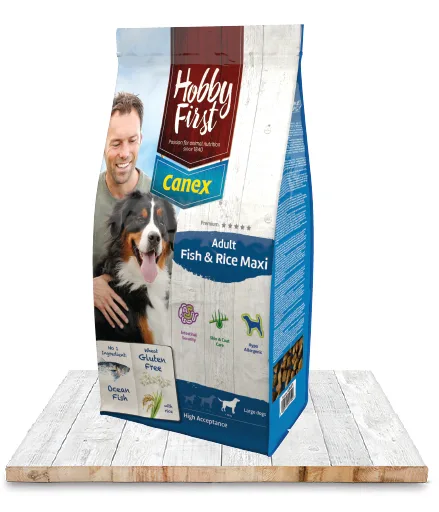 HobbyFirst Canex adult maxi fish & rice 12kg